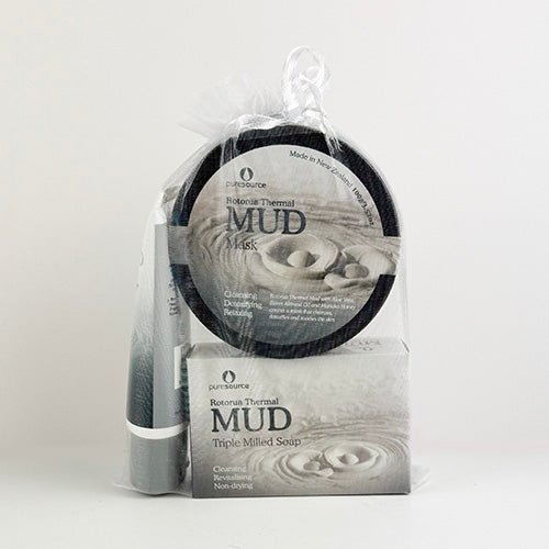 Rotorua Thermal Mud Skin Care Gift Set - Mask Moisturiser Soap - ShopNZ