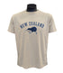 Running Kiwi NZ Souvenir Mens T-shirt - Colour Sand - ShopNZ