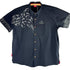 Short Sleeve Mens Maori Koru Tattoo Shirt - ShopNZ