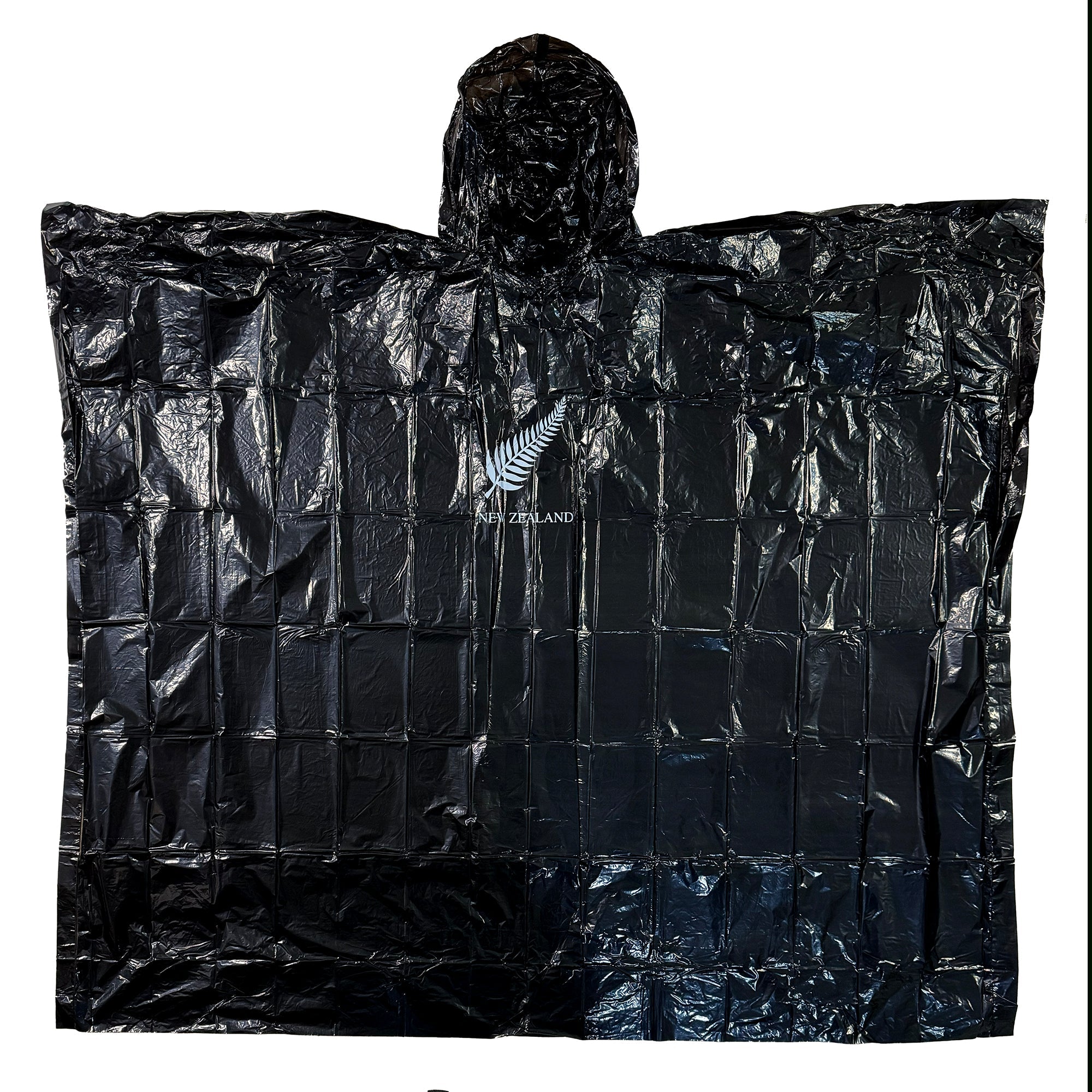 Showerproof Silver Fern Rain Poncho - ShopNZ