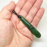 Simple Elegant Ngai Tahu Greenstone Drop Necklace - ShopNZ