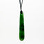 Simple Elegant Ngai Tahu Greenstone Drop Necklace
