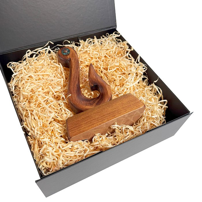 Simple NZ Maori Fish Hook Trophy - ShopNZ