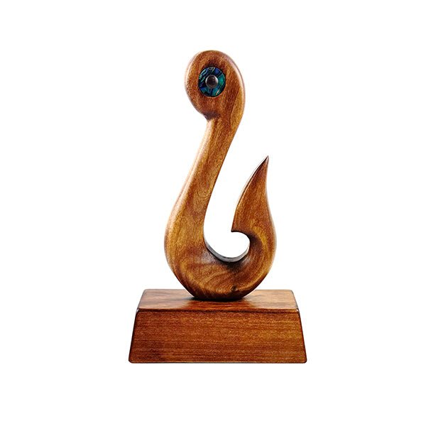 Simple NZ Maori Fish Hook Trophy - ShopNZ