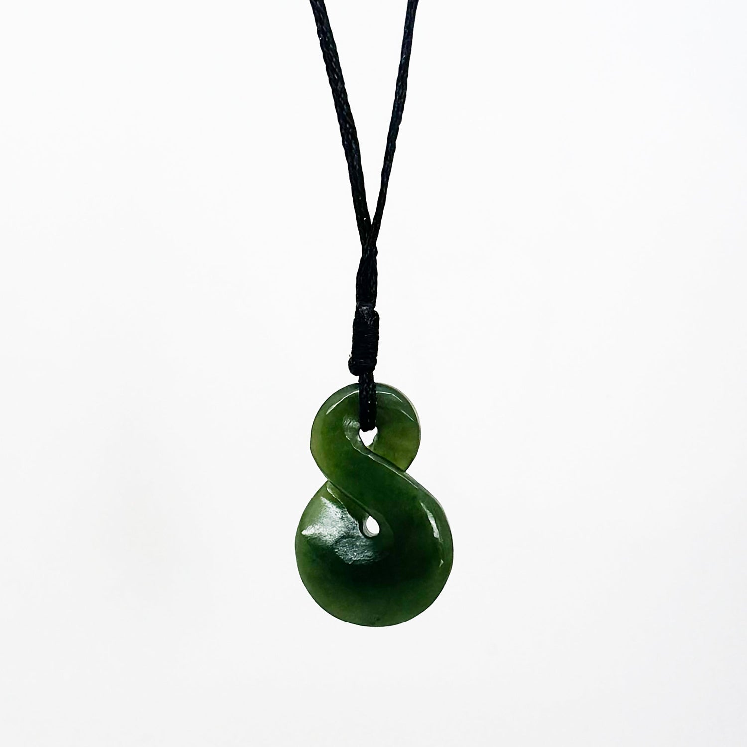Small Greenstone Māori Twist Necklace - ShopNZ