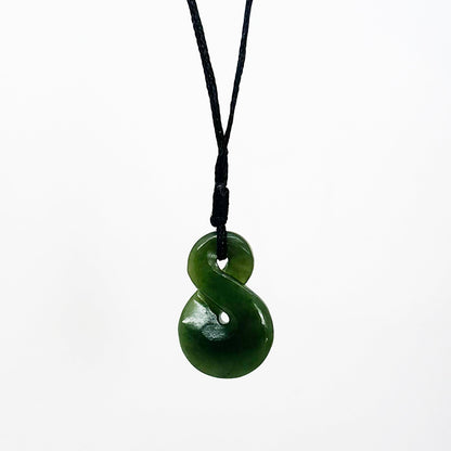 Small Greenstone Māori Twist Necklace - ShopNZ