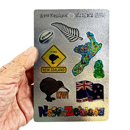Souvenir Set of 8 New Zealand Icons Stickers - ShopNZ