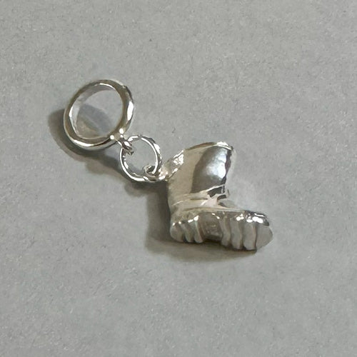 Sterling Silver Gumboot Charm Or Earrings - ShopNZ