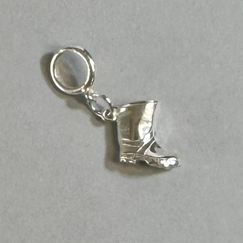 Sterling Silver Gumboot Charm Or Earrings - ShopNZ