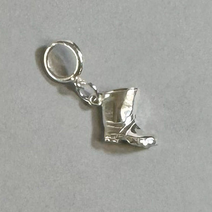 Sterling Silver Gumboot Charm Or Earrings - ShopNZ