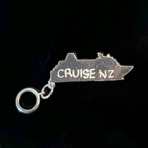 Sterling Silver NZ Cruise Ship Charm - ShopNZ