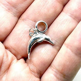 Sterling Silver NZ Dolphin Charm - ShopNZ