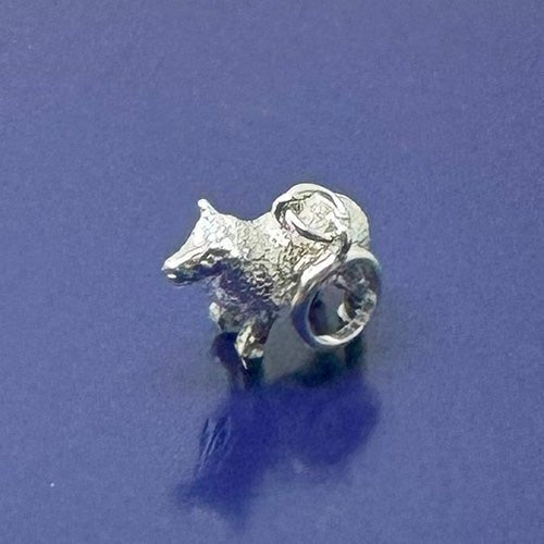 Sterling Silver NZ Sheep Charm - ShopNZ