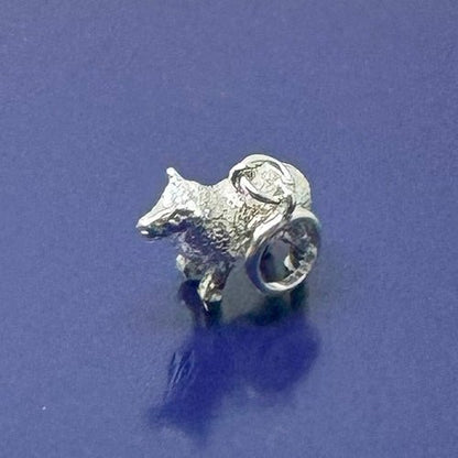 Sterling Silver NZ Sheep Charm - ShopNZ