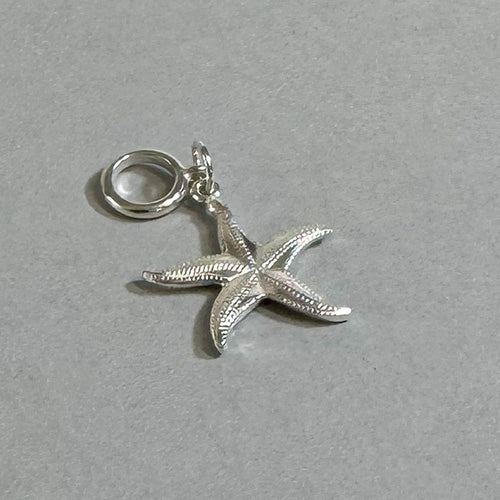Sterling Silver NZ Starfish Charm - ShopNZ
