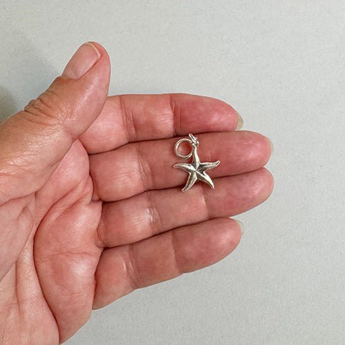 Sterling Silver NZ Starfish Charm - ShopNZ
