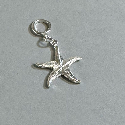 Sterling Silver NZ Starfish Charm - ShopNZ