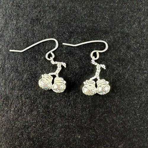 Sterling Silver Poi Charm or Earrings - ShopNZ