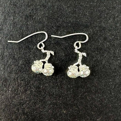 Sterling Silver Poi Charm or Earrings - ShopNZ