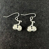Sterling Silver Poi Charm or Earrings - ShopNZ