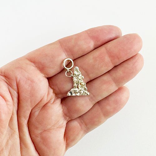 Sterling Silver Rotorua NZ Geyser Charm - ShopNZ