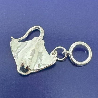 Sterling Silver Stingray Charm - ShopNZ