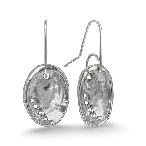 Stone Arrow Baby Paua Earrings - ShopNZ