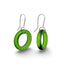 Stone Arrow Eco Glass Hoop Earrings