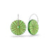 Stone Arrow Recycled Glass Kina Disc Earrings - ShopNZ