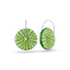 Stone Arrow Recycled Glass Kina Disc Earrings