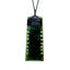 Stunning Genuine NZ Greenstone Toki Necklace with Notching