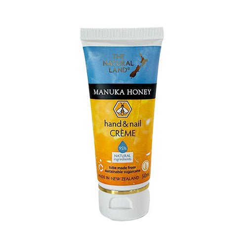 The Natural Land Manuka Honey Hand and Nail Creme - ShopNZ