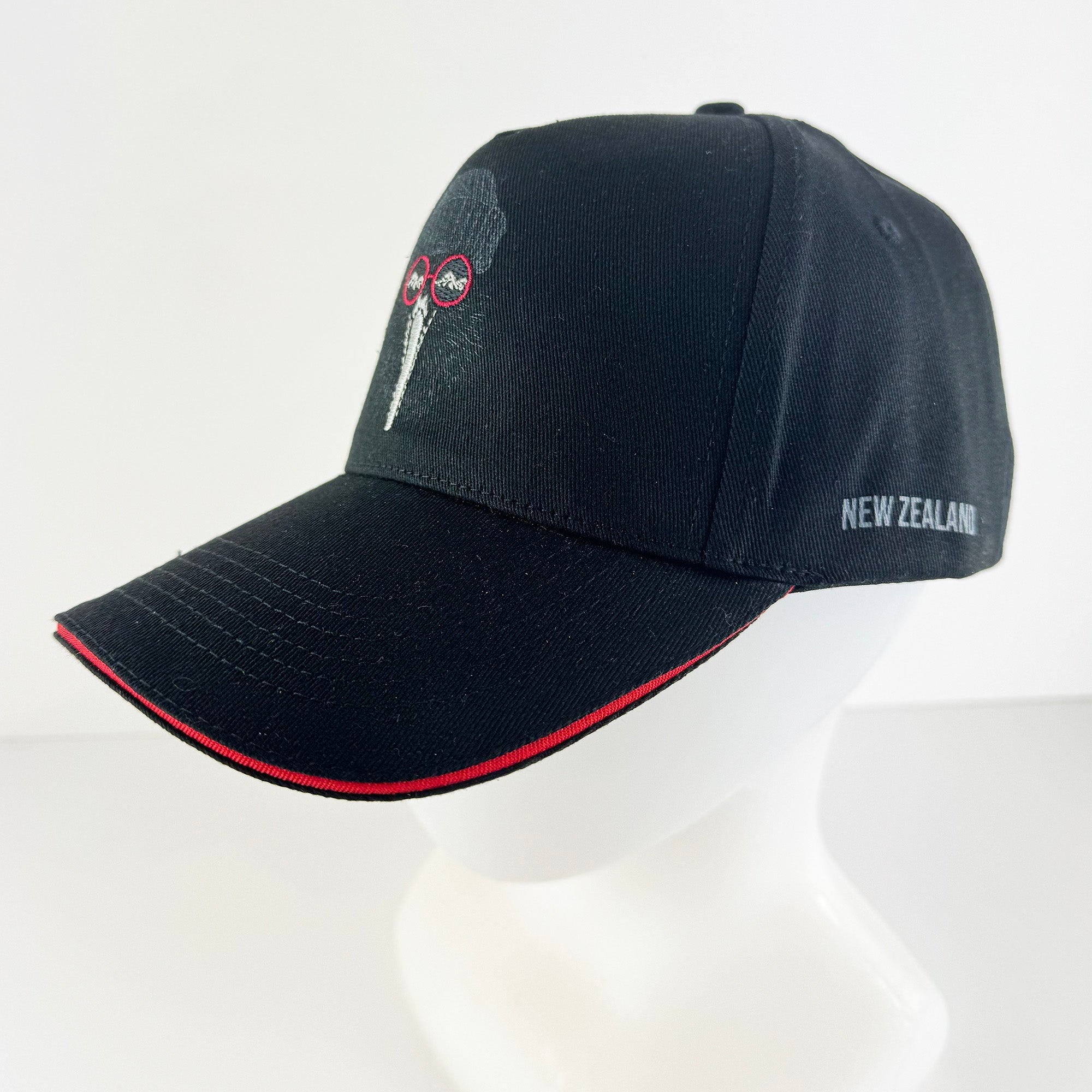 Too Cool NZ Souvenir Cap with Kiwi Wearing Beanie and Glasses - ShopNZ