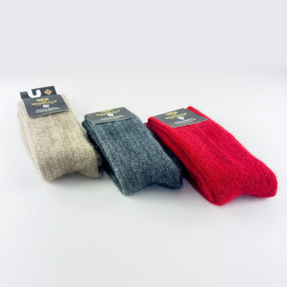 Unisex NZ Possum Merino Silk Rib Socks - ShopNZ