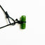 Waxed Necklace Cord with Greenstone Toggle