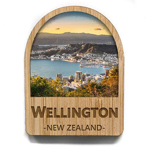Wellington Harbour NZ Fridge Magnet - ShopNZ