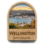 Wellington Harbour NZ Fridge Magnet