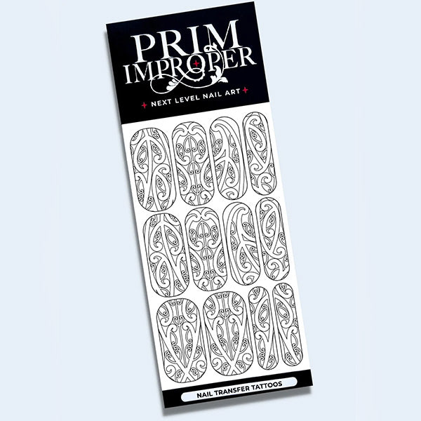Whanaunatanga Themed Maori Nail Art Transfers - ShopNZ