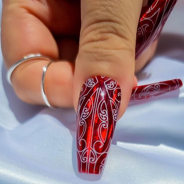 Whanaunatanga Themed Maori Nail Art Transfers - ShopNZ