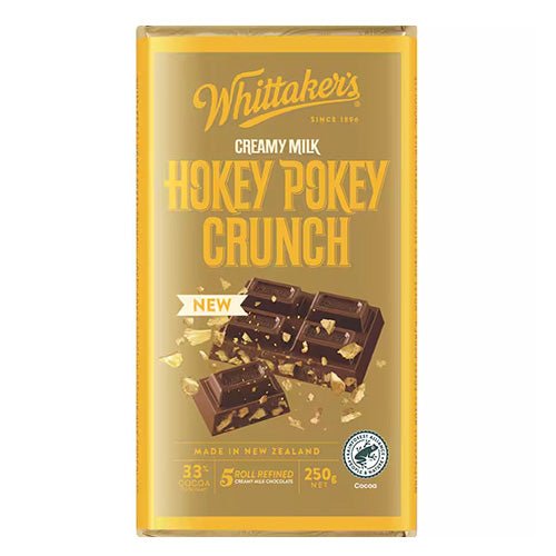 Whittakers Hokey Pokey Crunch Chocolate Block - ShopNZ