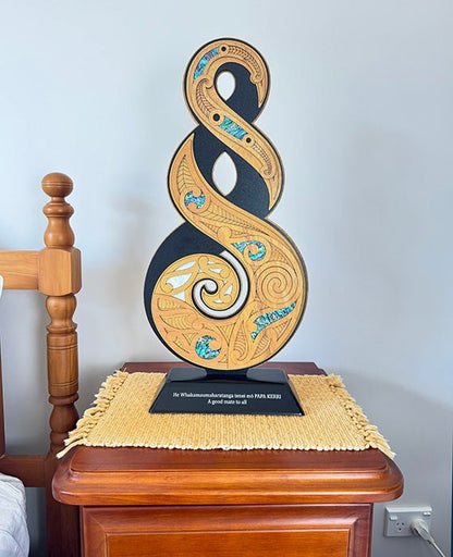 Whopper 60cm Maori Pikorua Twist Trophy - ShopNZ