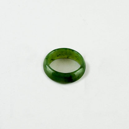 Wide Greenstone Ring - ShopNZ