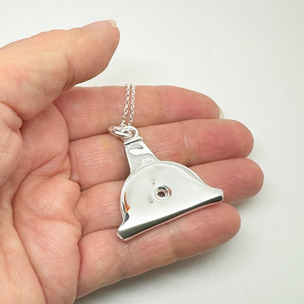 Working Full Size Sterling Silver Dog Shepherd Whistle - ShopNZ