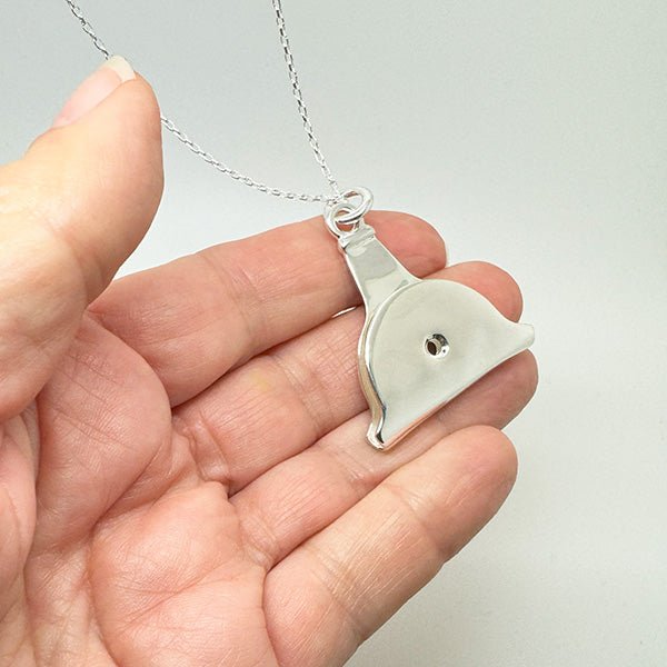 Working Full Size Sterling Silver Dog Shepherd Whistle - ShopNZ