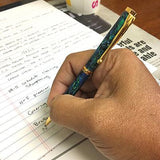 Quality NZ Paua Shell Pen in Velvet Box - ShopNZ