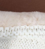 Cream NZ Sheepskin and Wool Slipper Socks - ShopNZ