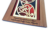 Maori Heart Koru Rimu Wall Panel - ShopNZ