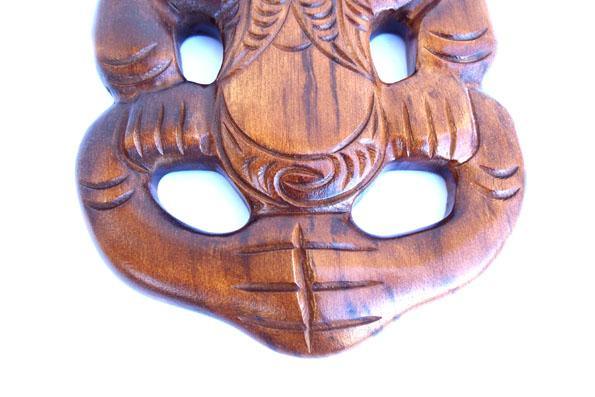 Large Wood Maori Tiki - ShopNZ