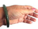 Slim Greenstone Bangle - ShopNZ