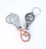 NZ Keychain Bottle Opener Nail Clipper and File - ShopNZ